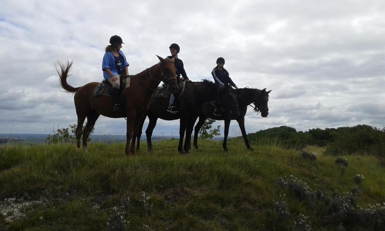 Ferme Equestre Des Abrons Villa Pailloles ภายนอก รูปภาพ
