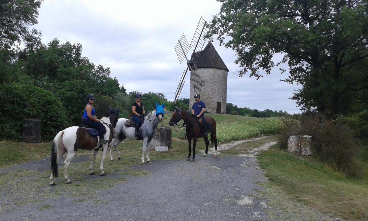 Ferme Equestre Des Abrons Villa Pailloles ภายนอก รูปภาพ